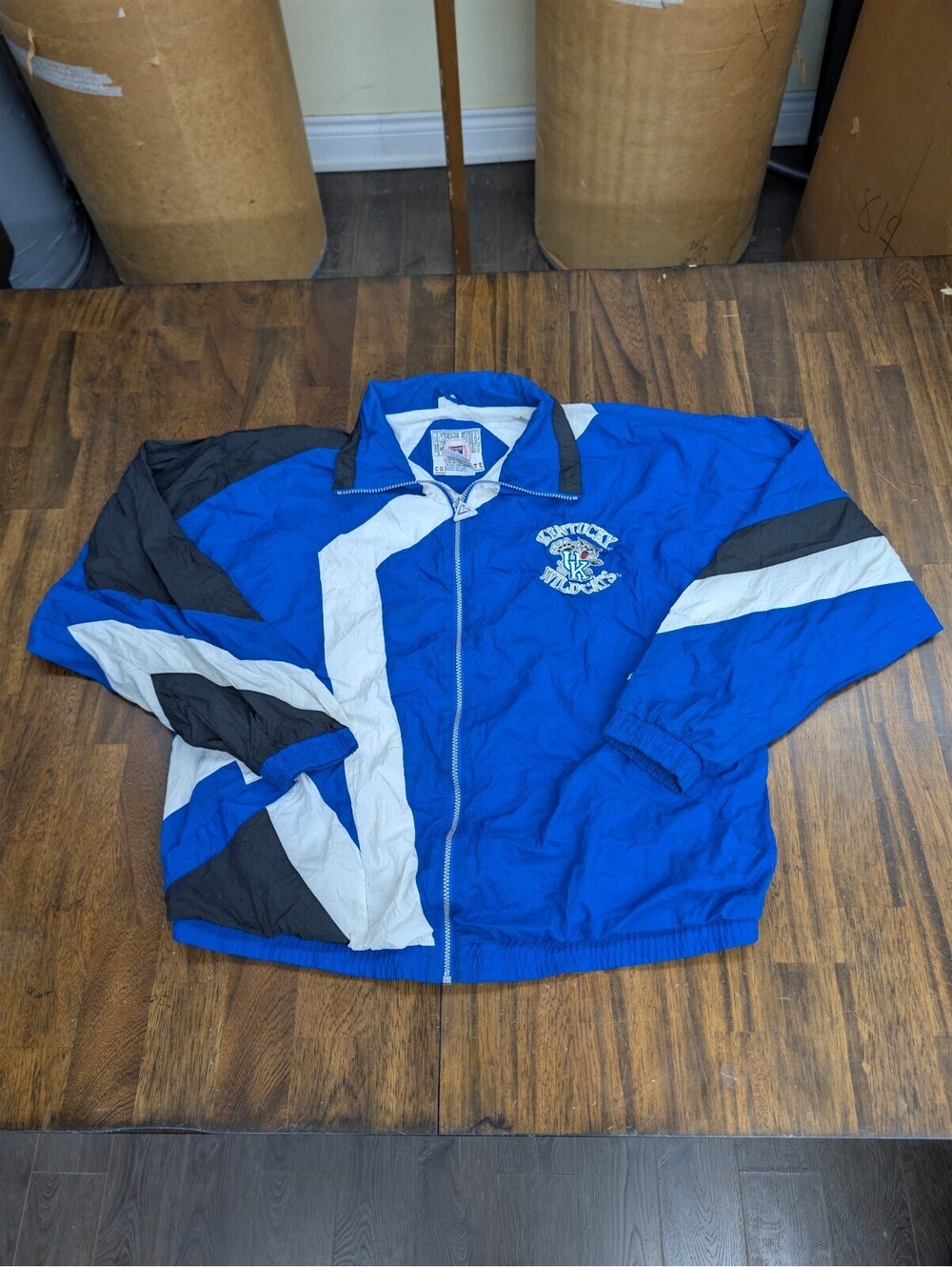 Vintage Kentucky Wildcats Windbreaker Jacket XL